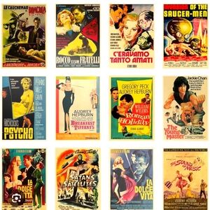 NIB 50 vintage movie posters